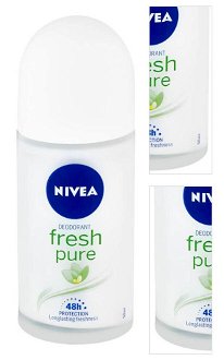 NIVEA Fresh Pure Guličkový deodorant 50 ml 3