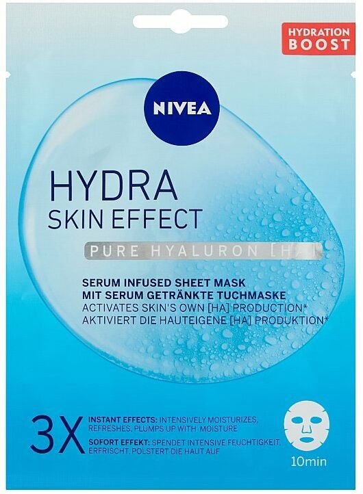 Nivea Hydratačná textilná maska Hydra Skin Effect
