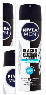 NIVEA Men Black & White Invisible Fresh Sprej antiperspirant 150 ml 4