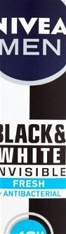 NIVEA Men Black & White Invisible Fresh Sprej antiperspirant 150 ml 5