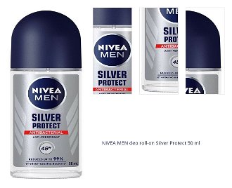 NIVEA MEN deo roll-on Silver Protect 50 ml 1