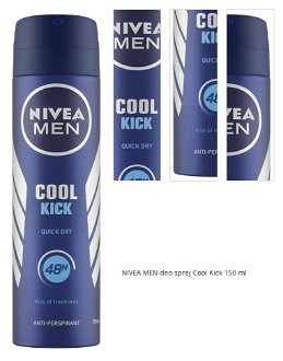 NIVEA MEN deo sprej Cool Kick 150 ml 1