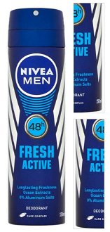 NIVEA MEN Deo sprej Fresh Active 150 ml 3