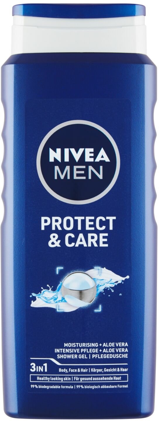 NIVEA Men sprchový gél Protect&Care 500m