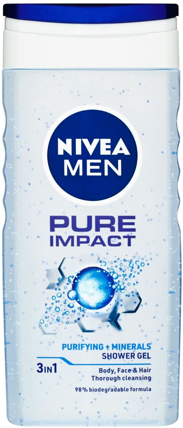 NIVEA Men sprchový gél Pure Impact