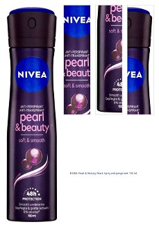 NIVEA Pearl & Beauty Black Sprej antiperspirant 150 ml 1