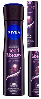 NIVEA Pearl & Beauty Black Sprej antiperspirant 150 ml 3