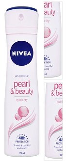 NIVEA Sprej antiperspirant Pearl & Beauty 150 ml 3
