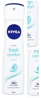 NIVEA Sprej deo Fresh Comfort 150 ml 3