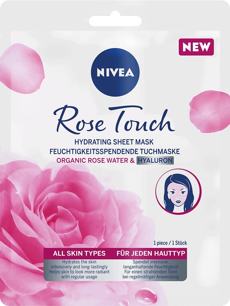 Nivea Textilná maska Rose Touch