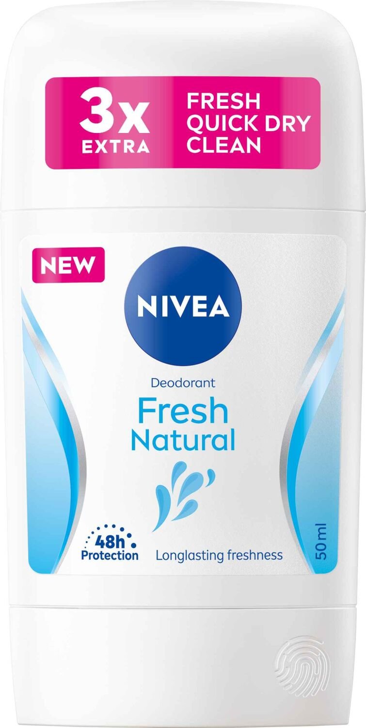 Nivea Tuhý deodorant Fresh Natural