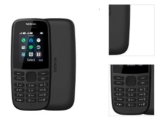 Nokia 105 Dual Sim 2019, black 3
