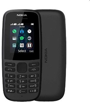 Nokia 105 Dual Sim 2019, black