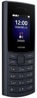 Nokia 110 4G Dual SIM 2023 blue - OPENBOX (Rozbalený tovar s plnou zárukou)