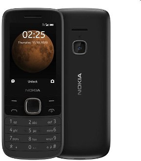 Nokia 225 4G Dual SIM, čierny 2