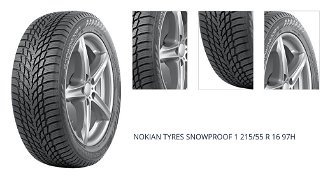 NOKIAN TYRES 215/55 R 16 97H SNOWPROOF_1 TL XL M+S 3PMSF 1