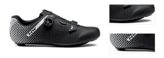 Northwave Core Plus 2 Shoes Black/Silver 44 Pánska cyklistická obuv 3