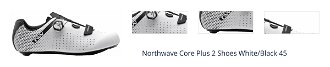 Northwave Core Plus 2 Shoes White/Black 45 Pánska cyklistická obuv 1