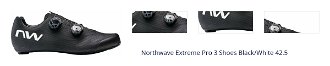 Northwave Extreme Pro 3 Shoes Black/White 42,5 Pánska cyklistická obuv 1