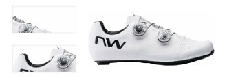 Northwave Extreme Pro 3 Shoes White/Black 44 Pánska cyklistická obuv 4