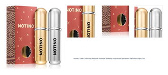 Notino Travel Collection Perfume Atomiser plniteľný rozprašovač parfémov darčeková sada 2 ks 1