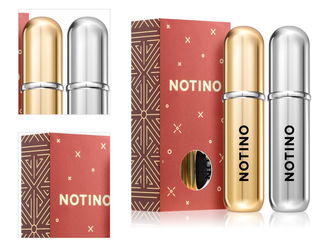 Notino Travel Collection Perfume Atomiser plniteľný rozprašovač parfémov darčeková sada 2 ks 4