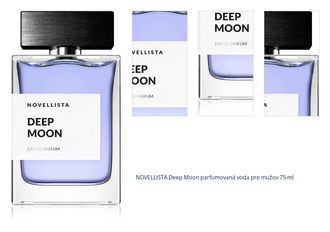 NOVELLISTA Deep Moon parfumovaná voda pre mužov 75 ml 1