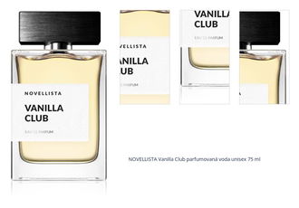 NOVELLISTA Vanilla Club parfumovaná voda unisex 75 ml 1