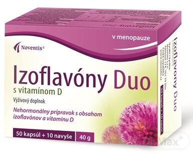 Noventis Izoflavóny Duo s vitamínom D