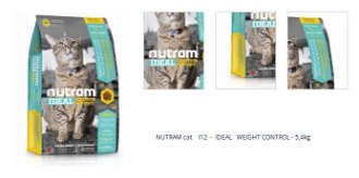 NUTRAM cat    I12  -  IDEAL   WEIGHT CONTROL - 5,4kg 1