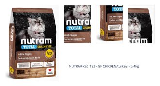NUTRAM cat  T22 - GF CHICKEN/turkey  - 5,4kg 1