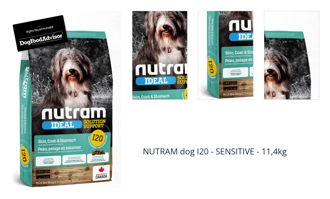 NUTRAM dog I20 - SENSITIVE - 11,4kg 1