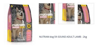 NUTRAM dog S9-SOUND ADULT LAMB - 2kg 1