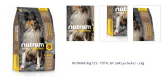NUTRAM dog T23 - TOTAL GF turkey/chicken - 2kg 1
