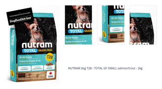 NUTRAM dog T28 - TOTAL GF SMALL salmon/trout - 2kg 1