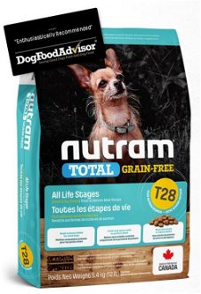 NUTRAM dog T28 - TOTAL GF SMALL salmon/trout - 5,4kg 2