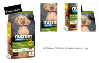 NUTRAM dog T29 - TOTAL GF SMALL lamb/lentils - 2kg 1