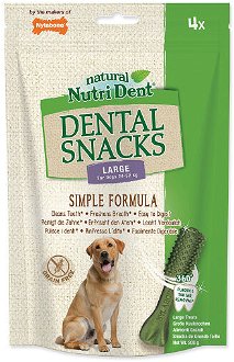 Nutri Dent pochúťka Dental Snacks Large 4 ks
