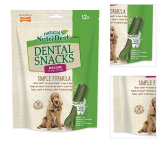 Nutri Dent pochúťka Dental Snacks Medium 12 ks 3