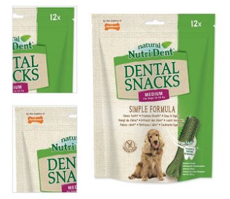 Nutri Dent pochúťka Dental Snacks Medium 12 ks 4