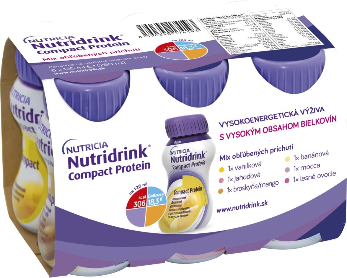 Nutridrink Compact protein 6 x 125 ml
