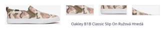 Oakley B1B Classic Slip On Ružová Hnedá 1