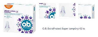 O.B. ExtraProtect Super tampóny 42 ks 1