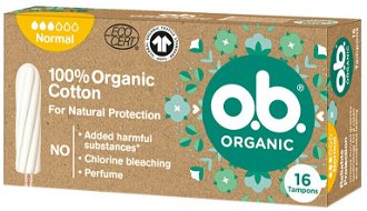 O.B. Normal organické tampóny 16 kusov 2