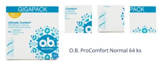 O.B. ProComfort Normal 64 ks 1