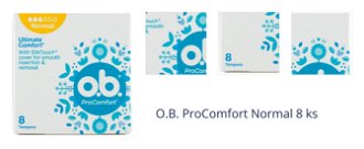 O.B. ProComfort Normal 8 ks 1
