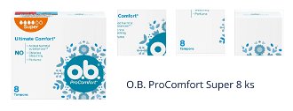O.B. ProComfort Super 8 ks 1