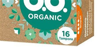 O.B. Super organické tampóny 16 kusov 9