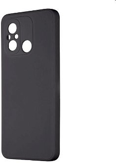 Zadný kryt OBAL:ME Matte TPU pre Xiaomi Redmi 12C, čierna