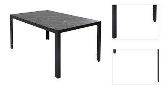 Obdĺžny záhradný stôl Marmo 150x90 cm% 3